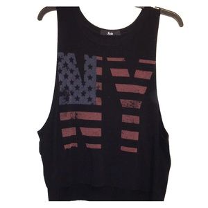 Crop top, black crop top